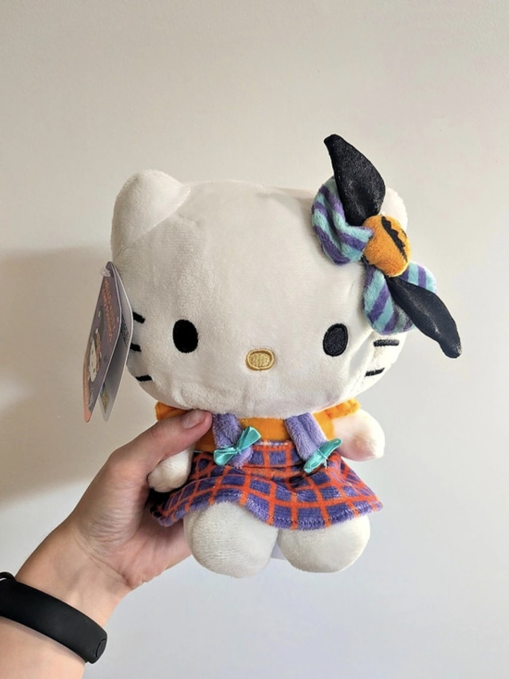 Sanrio Hello Kitty and Friends Halloween Plush Series 3 White & Purple NWT